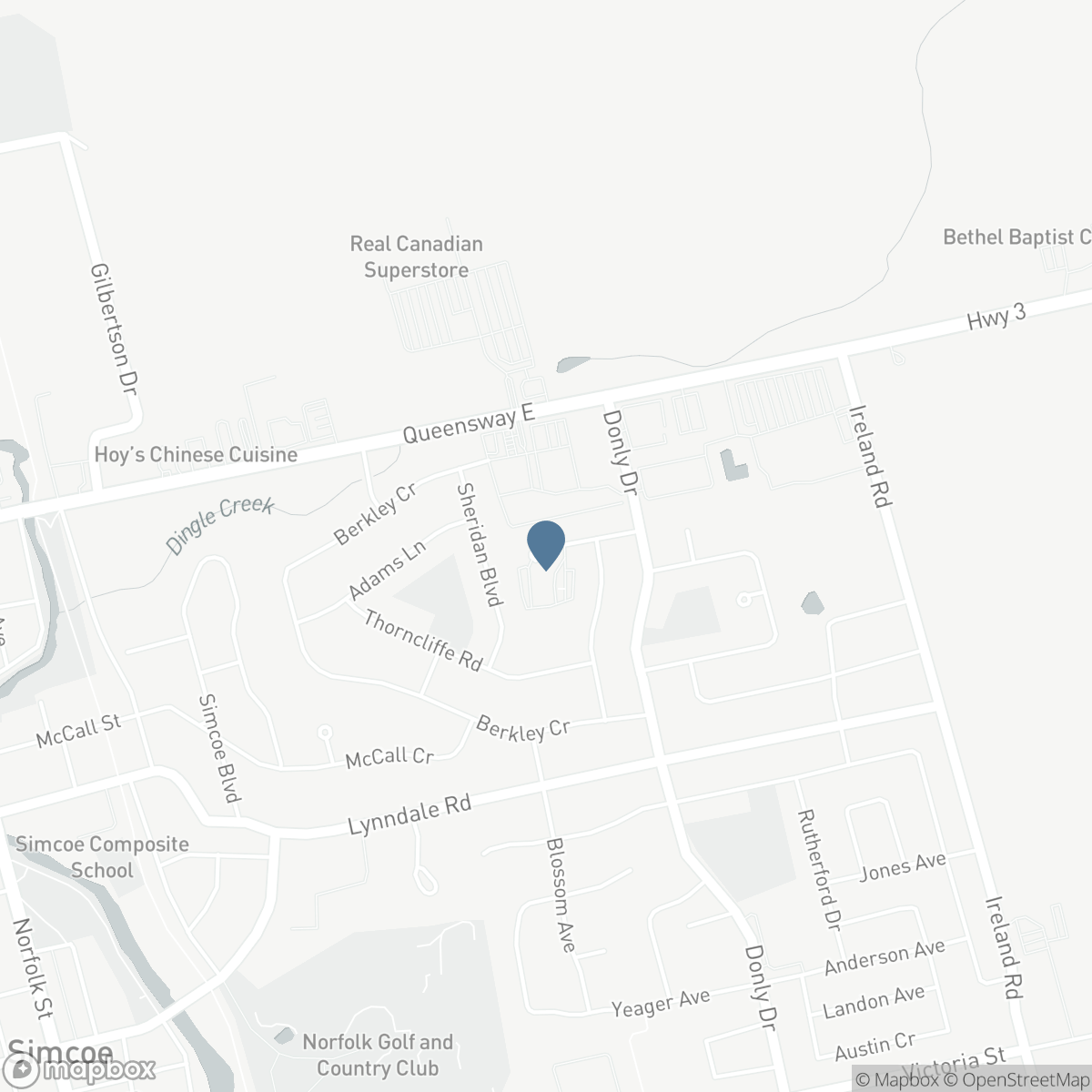 23 CHURCHILL Circle, Simcoe, Ontario N3Y 4Z4